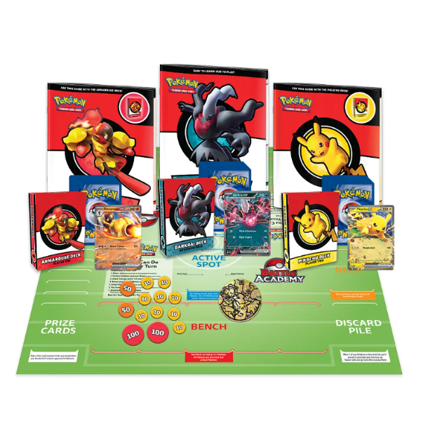 Pokemon Battle Academy - Indhold