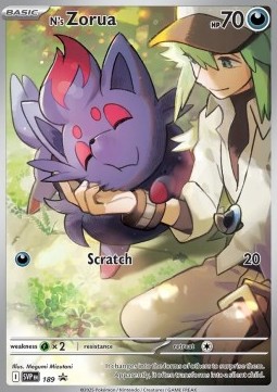 N’s Zorua SVP 189