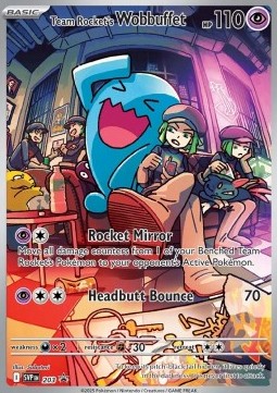 Team Rocket’s Wobbuffet SVP 203