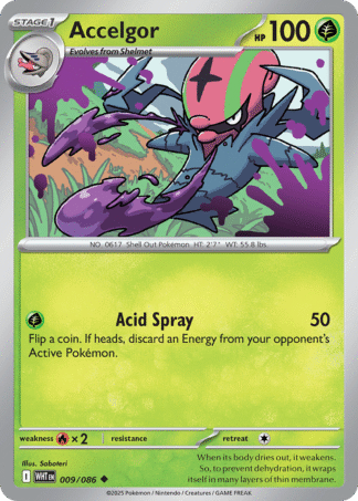 Accelgor 9 / 86