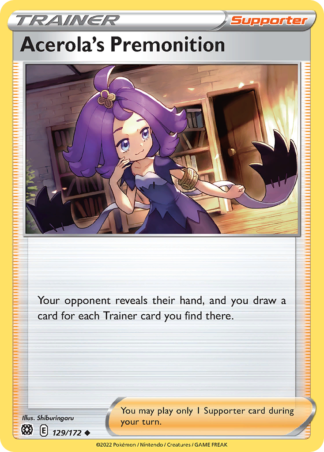 Acerola's Premonition 129 / 172