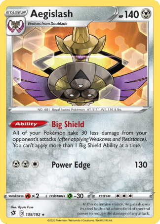 Aegislash 135 / 192