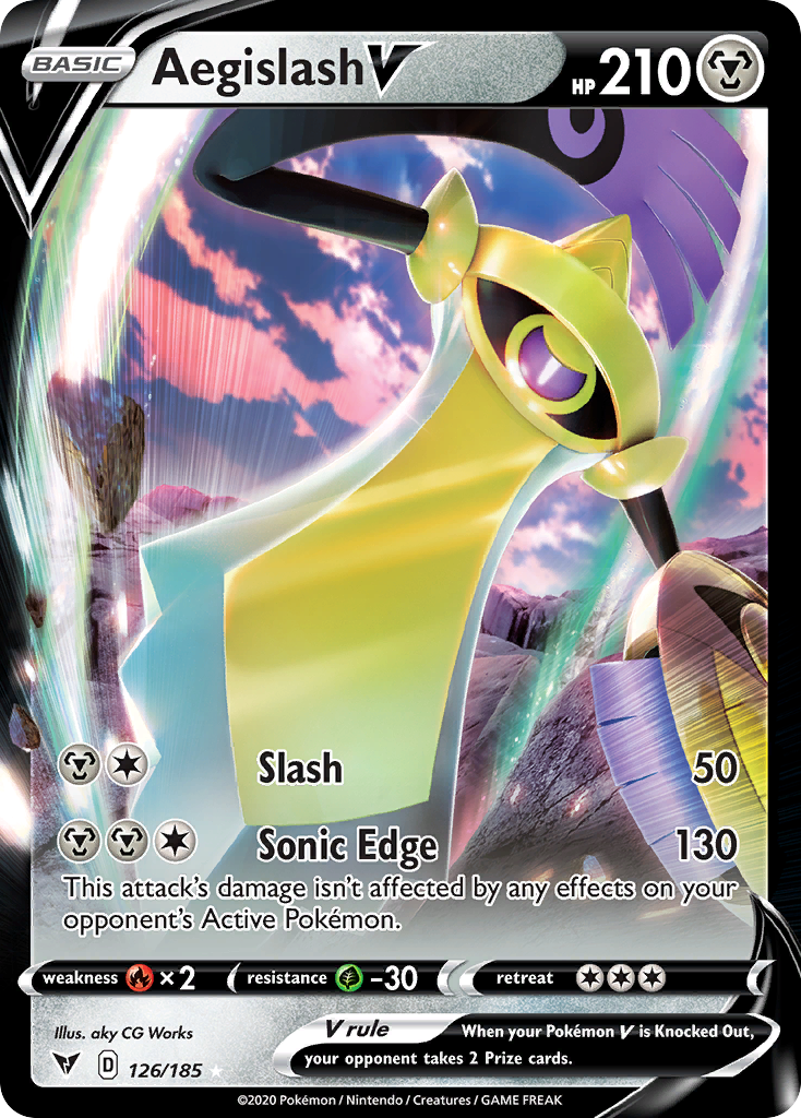Aegislash V 126 / 185