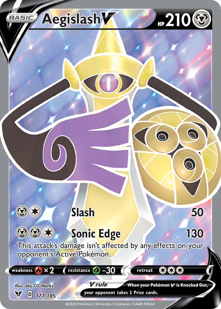 Aegislash V 177 / 185