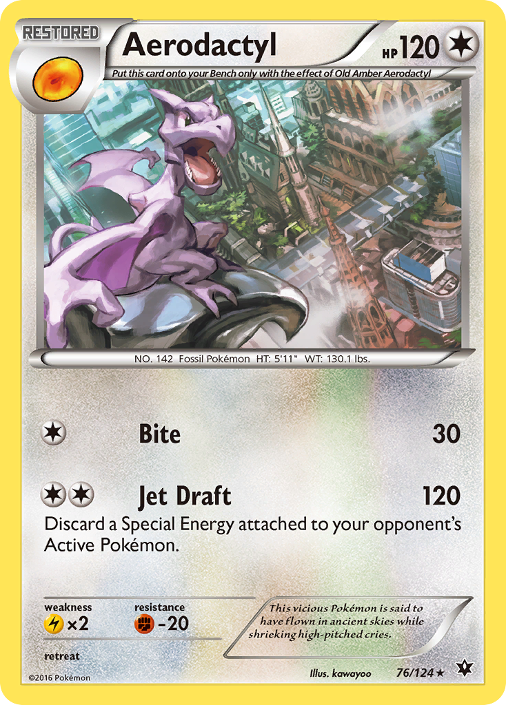 Aerodactyl 76 / 124
