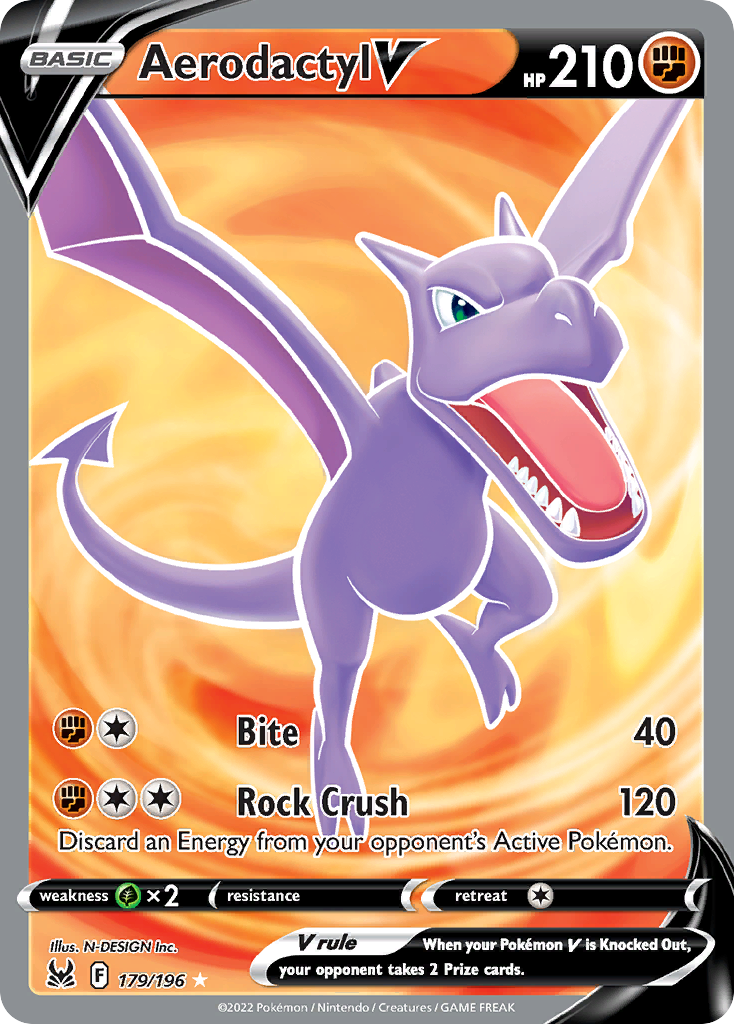 Aerodactyl V 179 / 196