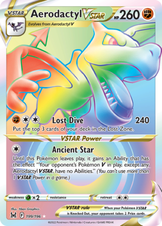 Aerodactyl VSTAR 199 / 196