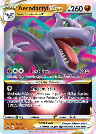 Aerodactyl VSTAR 93 / 196