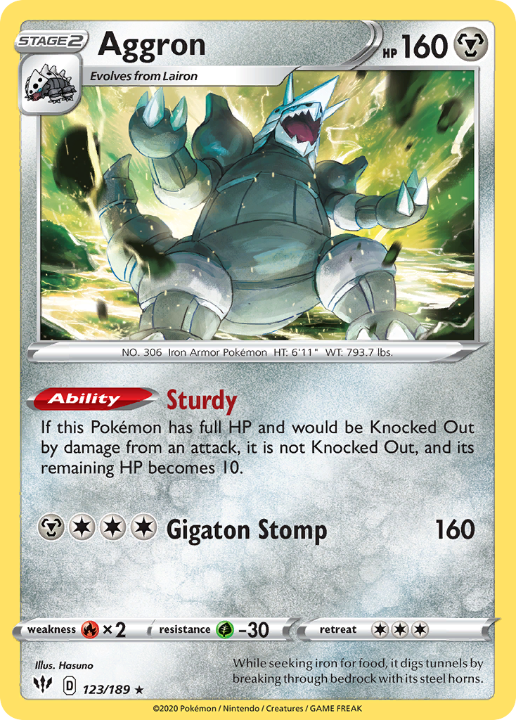 Aggron 123 / 189