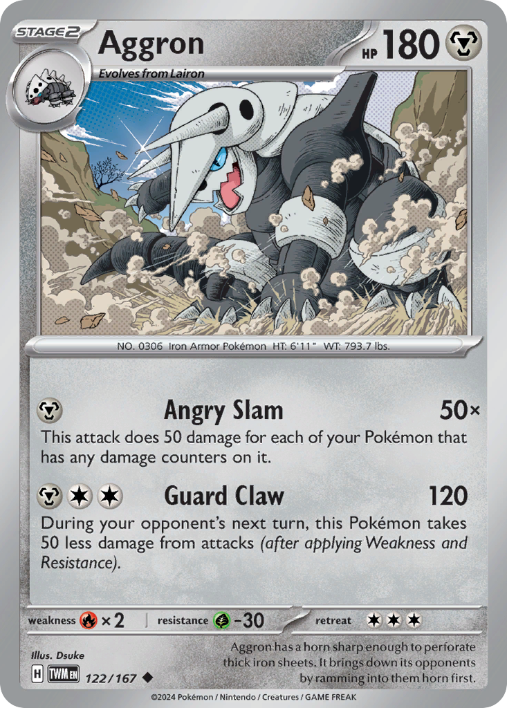 Aggron 122 / 167