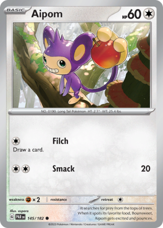 Aipom 145 / 182