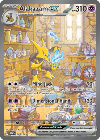 Alakazam ex 201 / 165