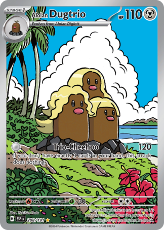 Alolan Dugtrio 208 / 191