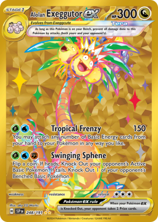 Alolan Exeggutor ex 248 / 191
