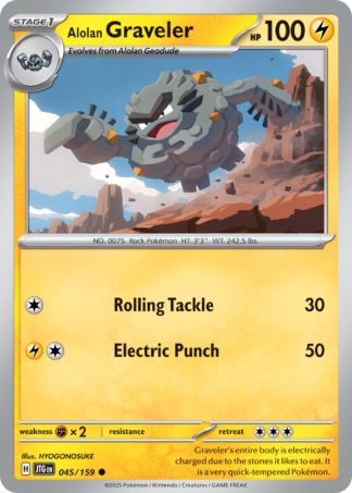 Alolan Graveler 45 / 159