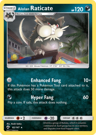 Alolan Raticate 82 / 147