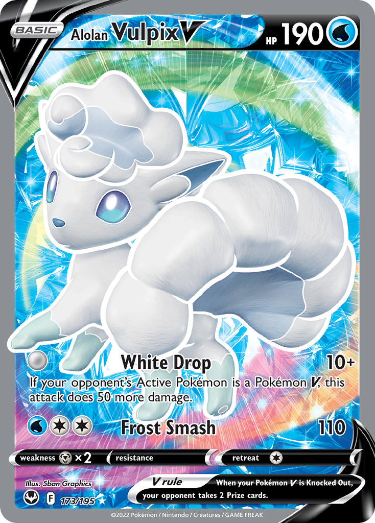 Alolan Vulpix V 173 / 195