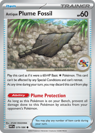 Antique Plume Fossil 79 / 86