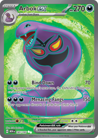 Arbok ex 185 / 165