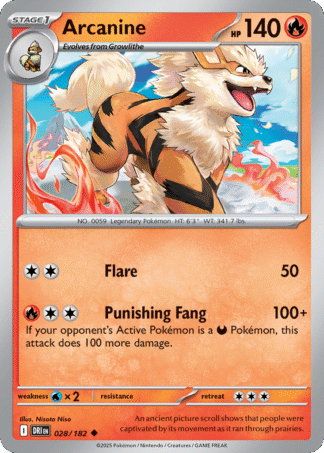 Arcanine 28 / 182