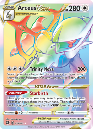 Arceus VSTAR 176 / 172
