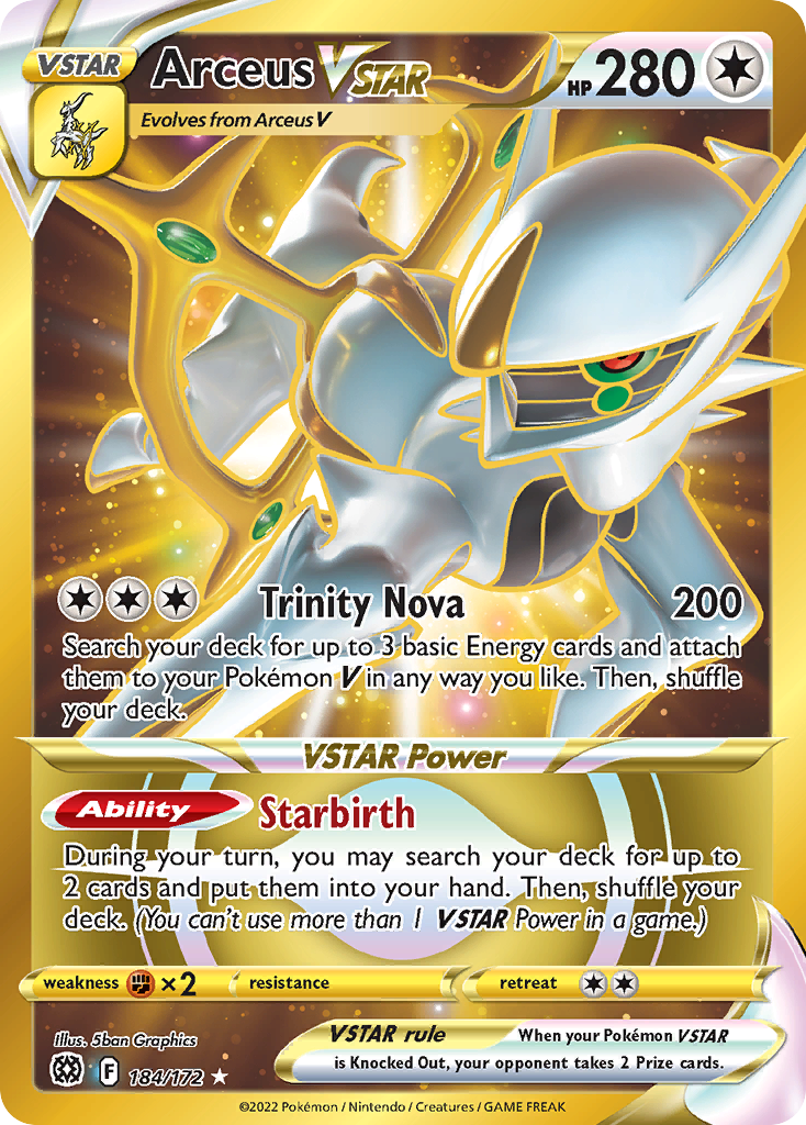 Arceus VSTAR 184 / 172