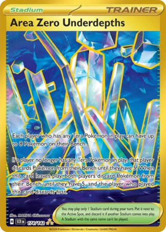 Area Zero Underdepths 174 / 142