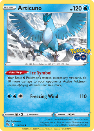 Articuno 24 / 78