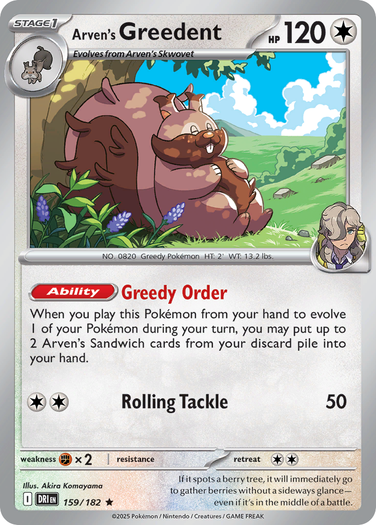 Arven’s Greedent 159 / 182