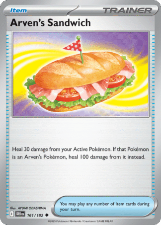Arven’s Sandwich 161 / 182