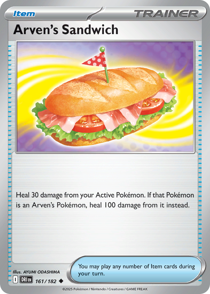 Arven’s Sandwich 161 / 182