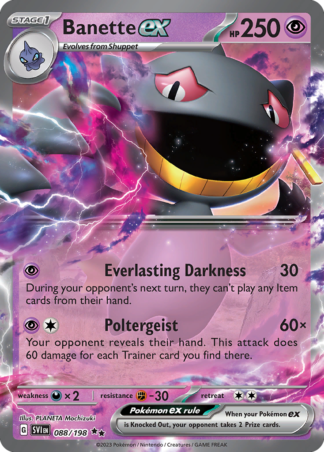 Banette ex 88 / 198