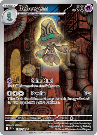 Beheeyem 121 / 86