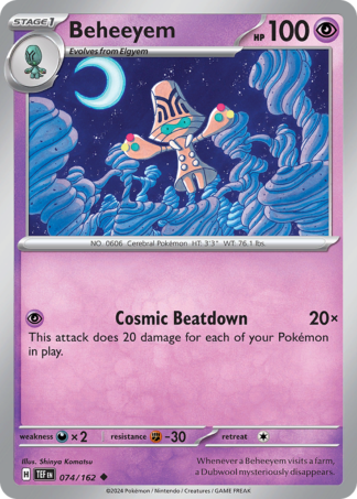 Beheeyem 74 / 162