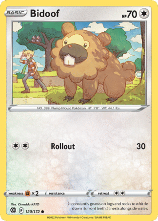 Bidoof 120 / 172