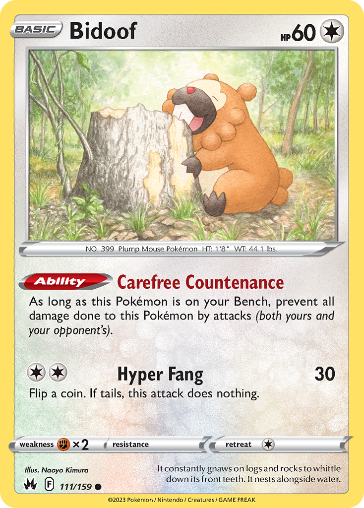 Bidoof 111 / 159