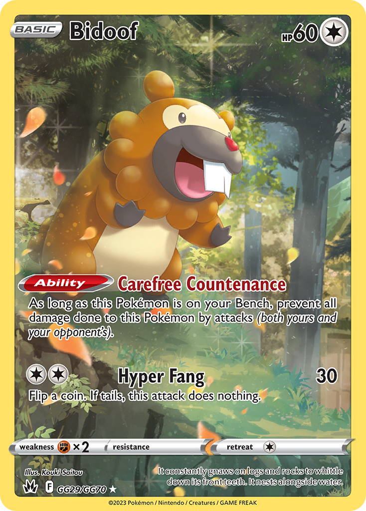 Bidoof GG29 / 159