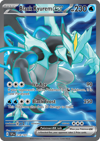 Black Kyurem ex 218 / 191