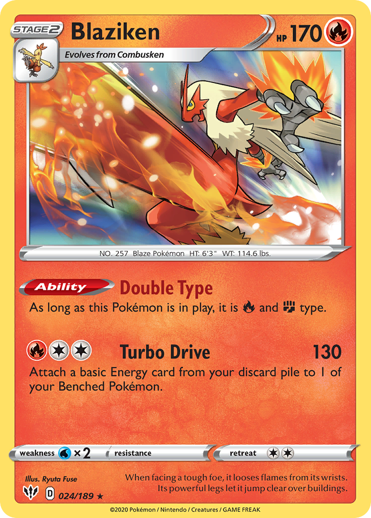 Blaziken 24 / 189