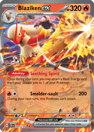 Blaziken ex 24 / 159
