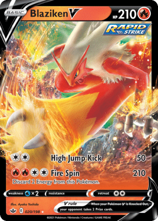 Blaziken V 20 / 198