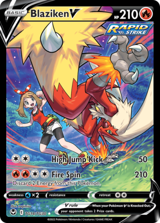 Blaziken V TG14 / 195