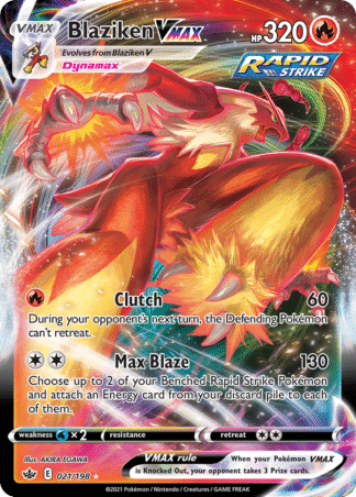 Blaziken VMAX 21 / 198