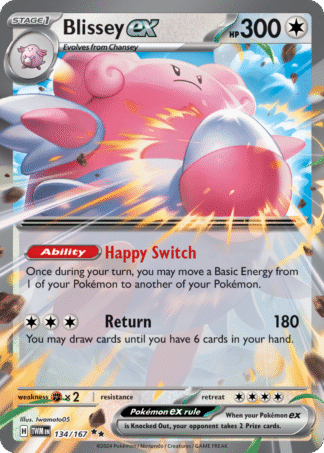 Blissey ex 134 / 167