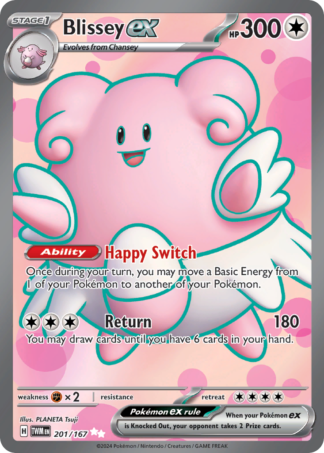 Blissey ex 201 / 167