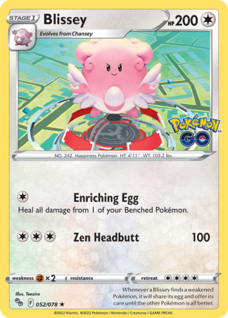 Blissey 52 / 78