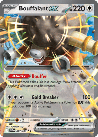 Bouffalant ex 77 / 86