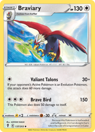 Braviary 137 / 203