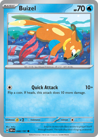 Buizel 48 / 197