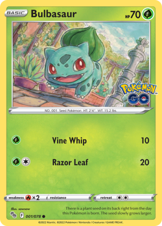 Bulbasaur 1 / 78